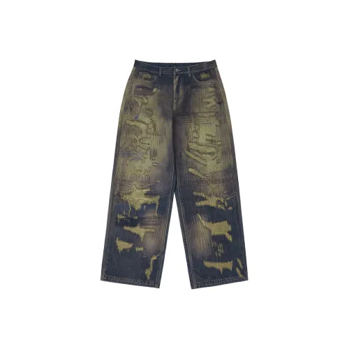 HKRXEC Jeans Unisex Image Color