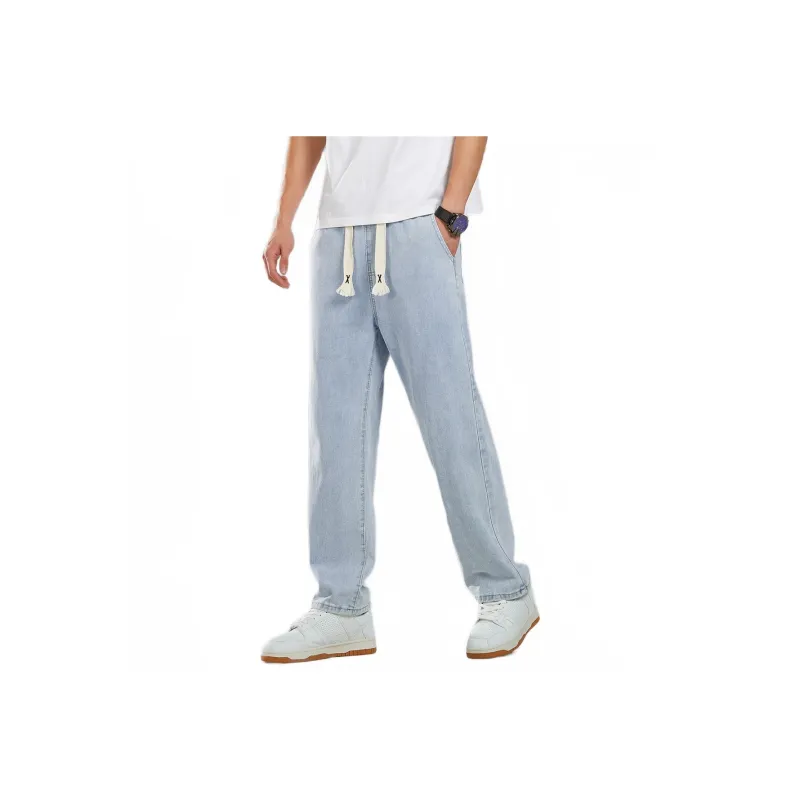 BaiYuan Trousers Jeans Men-16