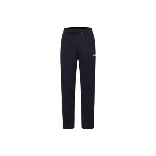 FILA Knitted Sweatpants Unisex Blue
