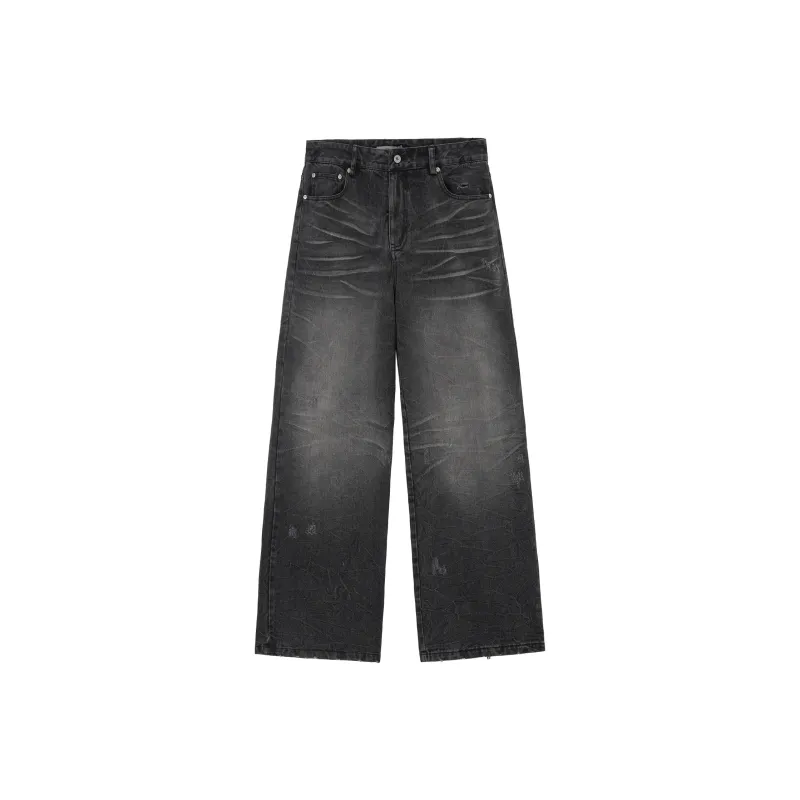 UNVESNO Jeans Unisex Gray-0