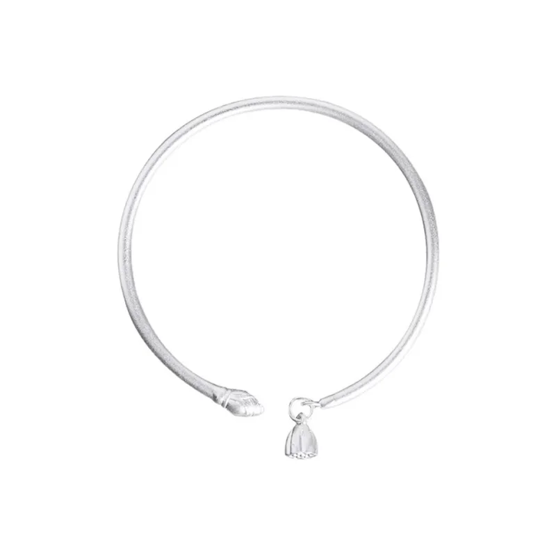 CHIC ZONE 999 Fine Silver Bangles Women's-0