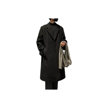SOCKKEY Trench Coats Unisex