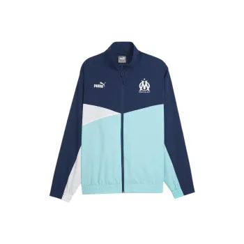 PUMA Rainbow Logo Print Jackets Men Blue