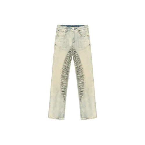 PILOTDRAGON Jeans Unisex Yellow Mud