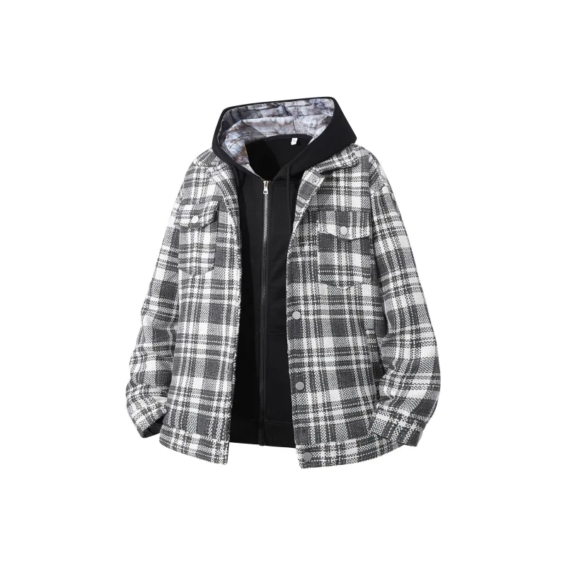 RAINCOME Jackets Coats Unisex Gray-2