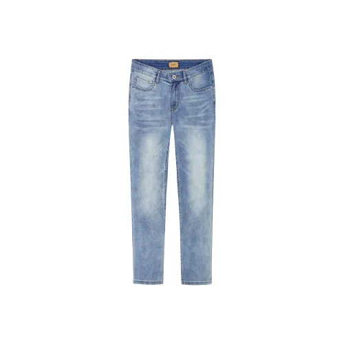 Dance With Wolves DANCING WOLVES Jeans Men's Light Blue
