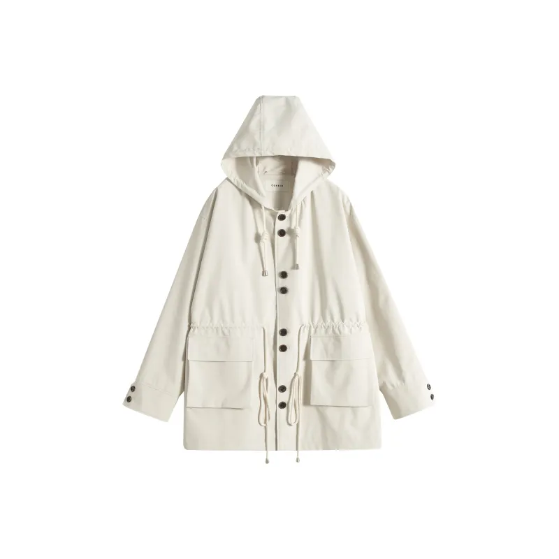 COKEIN Trench Coats Unisex-0