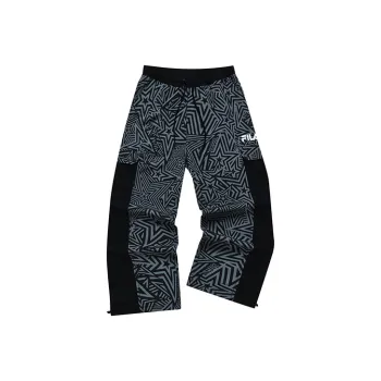 FILA FUSION Casual Pants Men Pitch Black