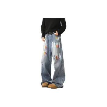 OKPI Jeans Unisex Blue