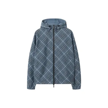 Burberry Tonal Ekd Applique Windbreaker
