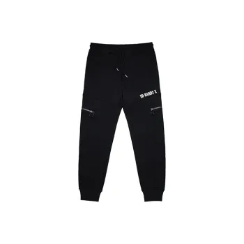 ED HARDY X Knitted Sweatpants Unisex Black