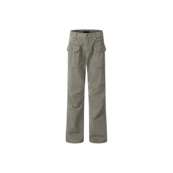 GBXM Cargo Pants Unisex Gray Green