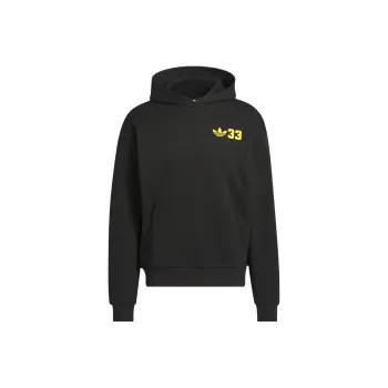 Adidas Originals SS25 Sweatshirt Unisex Black/Sunlight Yellow