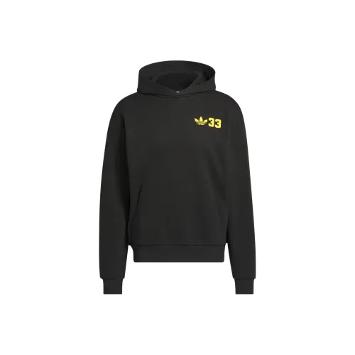 Adidas Originals SS25 Sweatshirt Unisex Black/Sunlight Yellow
