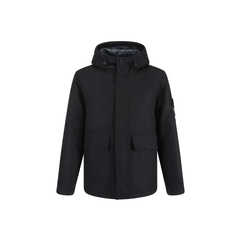 STONE ISLAND Compass Patch Hooded Jacket-0