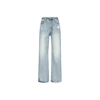 8FF Jeans Unisex Light Denim Blue