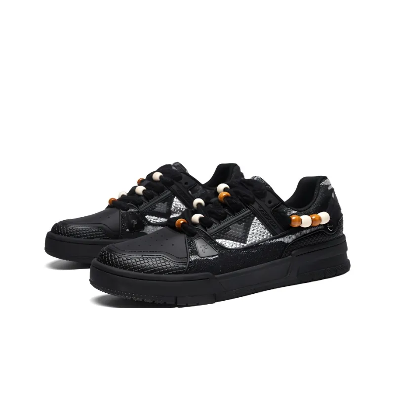 TEPOR Qilin Slip Resistant, Abrasion Resistant, Breathable Low Top Skateboard Shoes Men's-8