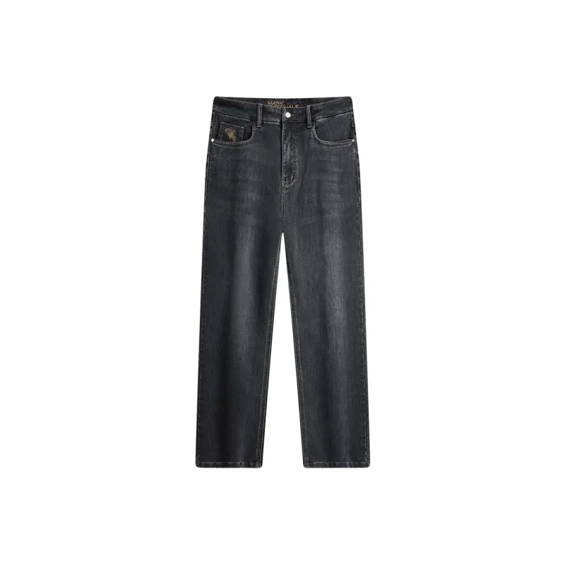FAIRWHALE Jeans Unisex Black Gray-0