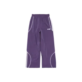 Nerdy Knitted Sweatpants Unisex Dark Purple