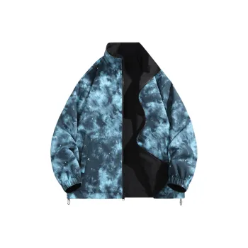 Poshbrain Jackets Coats Unisex Aqua Blue