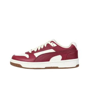PUMA Rebound Joy Anti Slip Wear Resistant Low Top Basketball Shoes Men's Red