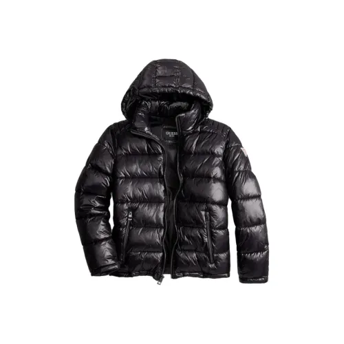 GUESS Jackets & Coats Men's Black