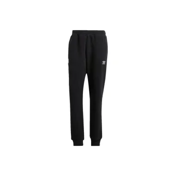 Adidas Originals Essential Juventus Essentials Trefoil Tracksuit Bottoms Knitted Sports Pants Men's Black