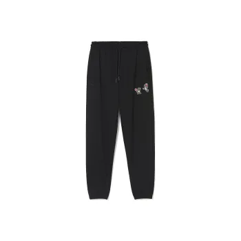 LACOSTE Knitted Sweatpants Unisex Black