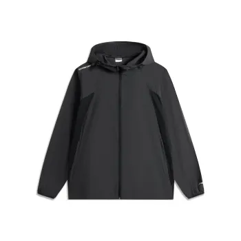 LiNing CF Tracing Outdoor Collection Sun Protection Clothing Trench Coat Men's Black