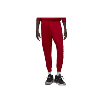 JORDAN Sport Knitted Sweatpants Men Gym Red