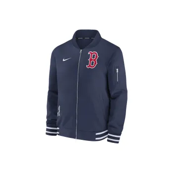 Nike Boston Red Sox Authentic Collection Men's Nike Mlb Full-Zip Bomber Jacket