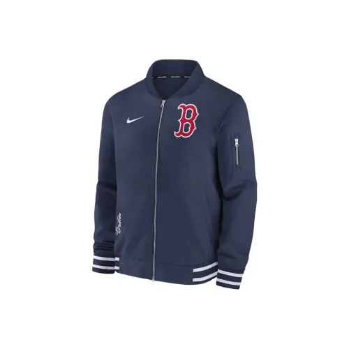 Nike Boston Red Sox Authentic Collection Men's Nike Mlb Full-Zip Bomber dunk