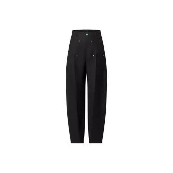 LOUIS VUITTON Tailored Wool Workwear Pants