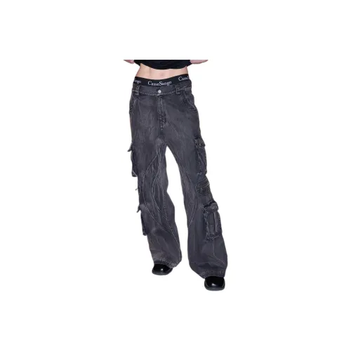 CasseSango Jeans Unisex Gray