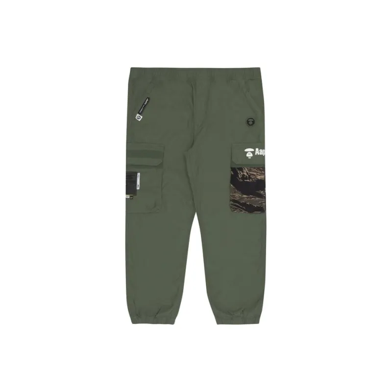Aape Mid-rise Cargo Trousers-0