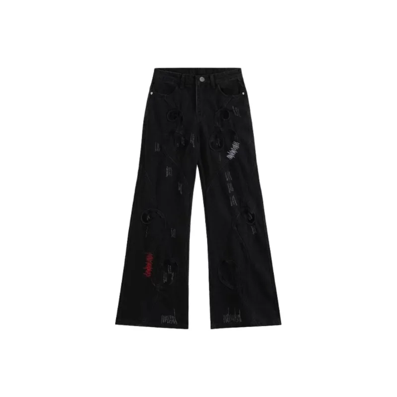 TESTUNG Jeans Unisex Black-0