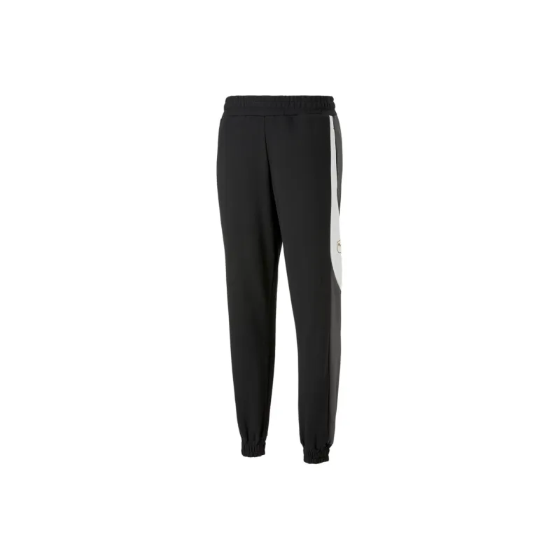 PUMA KING Top Football Sweatpants Men Knitted Sports Pants Men's Black-0