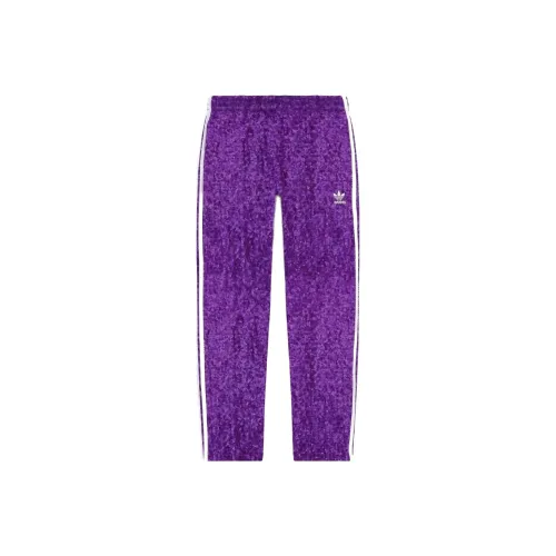 Adidas Originals tokyo Adidas Originals X Korn Co branded Series Knitted Sweatpants Unisex Purple