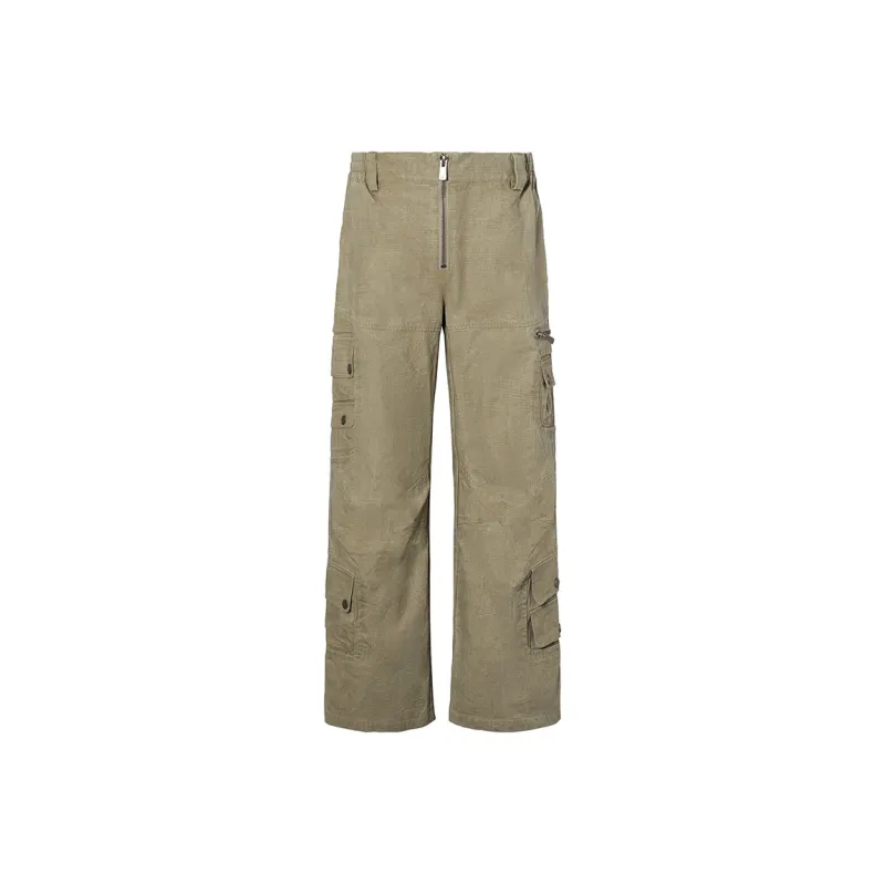 ROCAWEAR Cargo Pants Unisex Khaki-0
