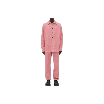 Bottega Veneta Leather Jacket Men's Pink
