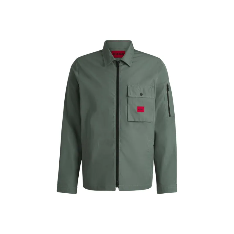 HUGO BOSS Jackets & Coats Men's Green-0