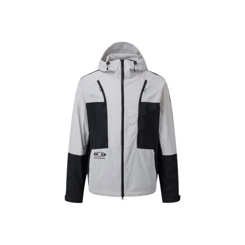 SALOMON Jackets Coats Men's Gray