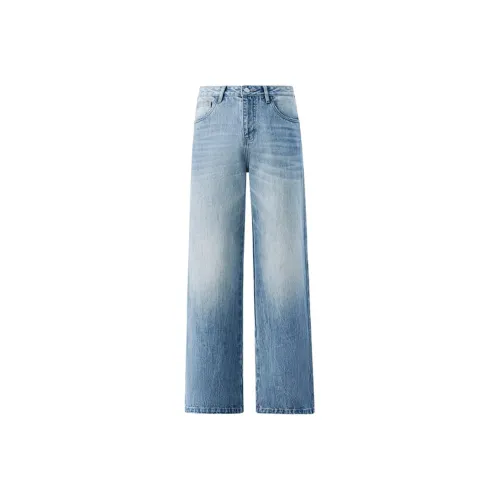 FAIRWHALE Jeans Unisex Blue