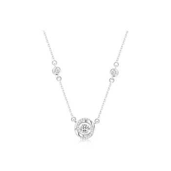 Kim Ka Fook S925 Silver Necklaces Women's