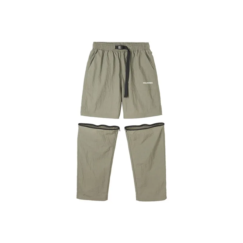 Mulinsen Cargo Pants Unisex Black-14