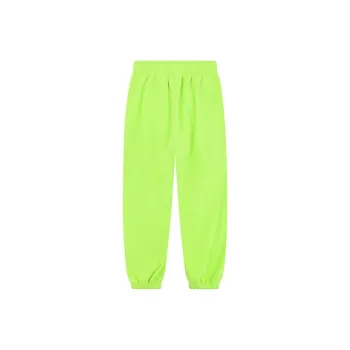WE11DONE Knitted Sweatpants Unisex Lime Green