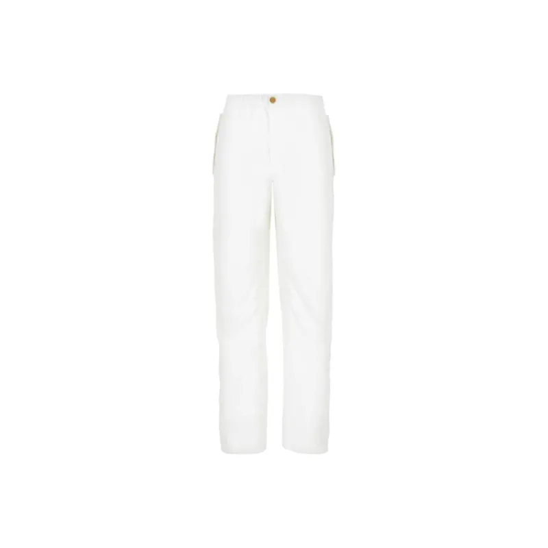 Ferragamo Knitted Sweatpants Men White-0