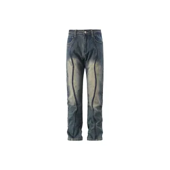 GTRG Jeans Unisex Vintage Blue