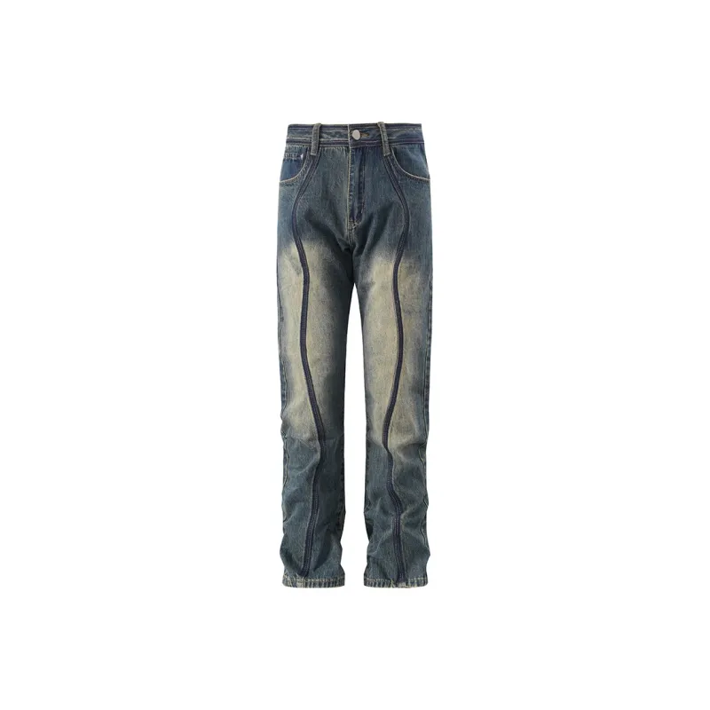 GTRG Jeans Unisex Vintage Blue-0