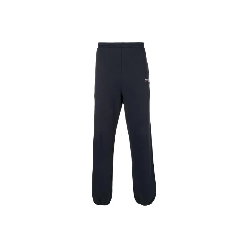 Balenciaga Knitted Sweatpants Men Dark Blue-0